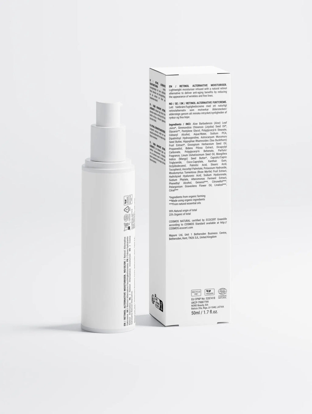 Retinol Alternative Moisturiser Selfnamed